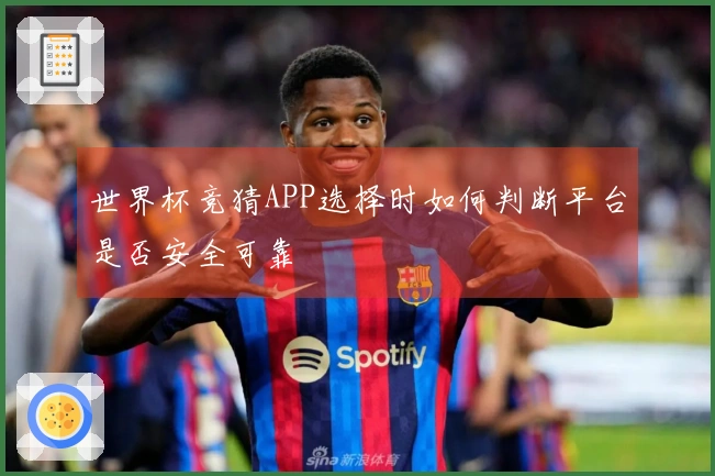 世界杯竞猜APP选择时如何判断平台是否安全可靠
